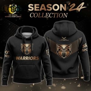 New Zealand Warriors NRL Gold Premier 2024 Hoodie, Jogger, Cap