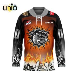 Custom Brantford Bulldogs Child Live Matters Hockey Jersey