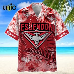 Essendon Bombers AFL Sport Personalized Tropical Hawaiian Shirt