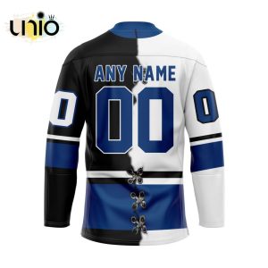 Custom Victoria Royals Mix Home And Away Hockey Jersey