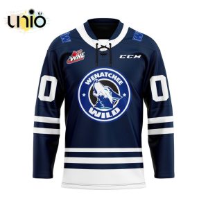 Custom Wenatchee Wild Home Hockey Jersey