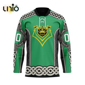 Custom Victoria Royals St Patrick Day Team Hockey Jersey