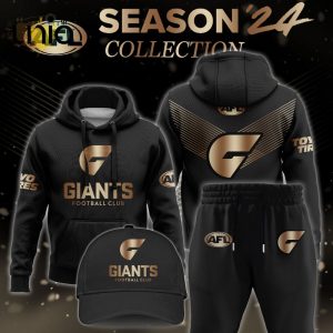 GWS Giants Gold Premier 2024 Hoodie, Jogger, Cap Limited Edition