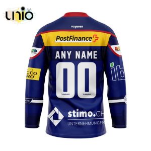 Custom EHC Kloten Home Jersey Personalized Letters Number