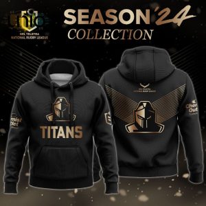 Gold Coast Titans NRL Gold Premier 2024 Hoodie, Jogger, Cap