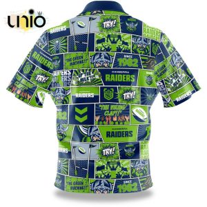 NRL Canberra Raiders Fanatics Hawaiian Shirt