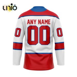 Custom Edmonton Oil Kings Away Hockey Jersey