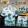 9th AMS Aircraft Maintenance Squadron Palm Tree Hawaiian Shirt