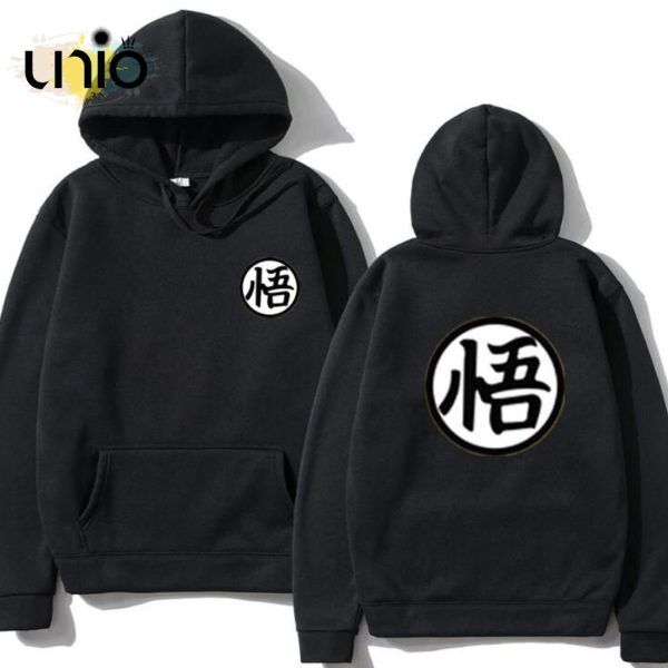 Anime Dragon Ball Goku Ultra Instinct Fandom Black Hoodie