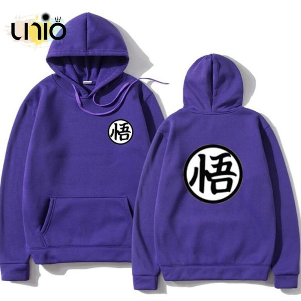 Anime Dragon Ball Goku Ultra Instinct Fandom Navy Hoodie