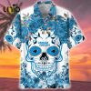 Beach Detroit Lions NFL Flower Skull Hawaiian Shirt – Limited Edition