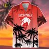 Beach GWS Giants AFL Sport Personalized Hawaiian Shirt