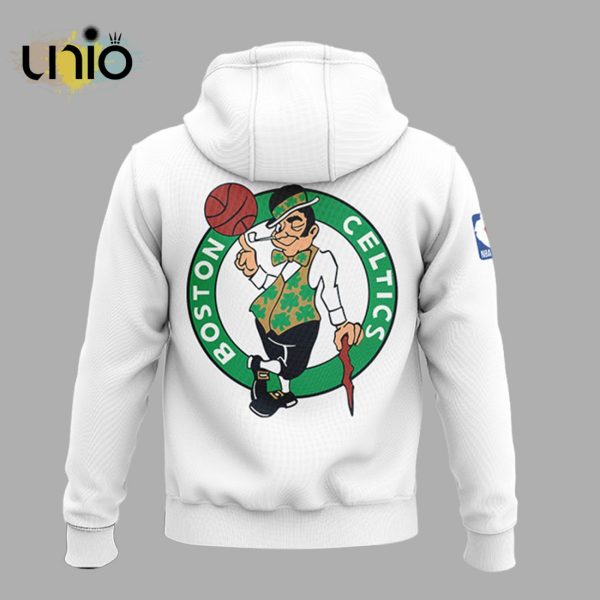 Boston Celtics Basketball Team White Hoodie, Jogger, Cap Special Edition