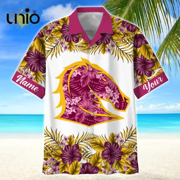 Brisbane Broncos NRL Sport Personalized Island Hawaiian Shirt