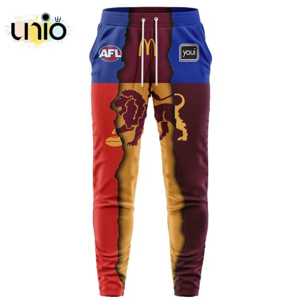 Brisbane Lions AFL Mix Guernseys 2024 Collection Hoodie, Jogger