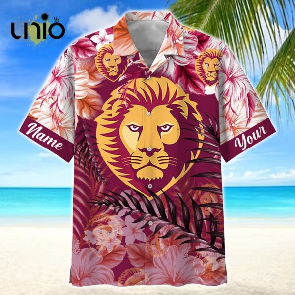 Brisbane Lions AFL Sport Personalized Beach Hawaiian Shirt