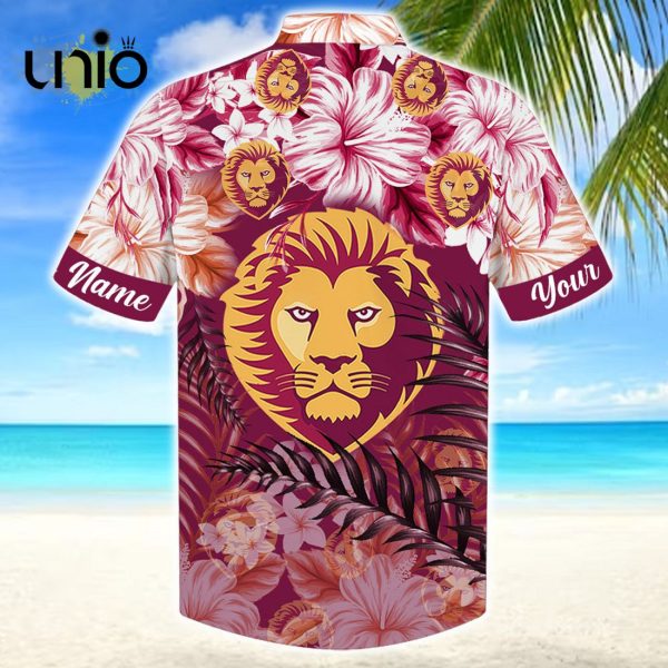 Brisbane Lions AFL Sport Personalized Beach Hawaiian Shirt