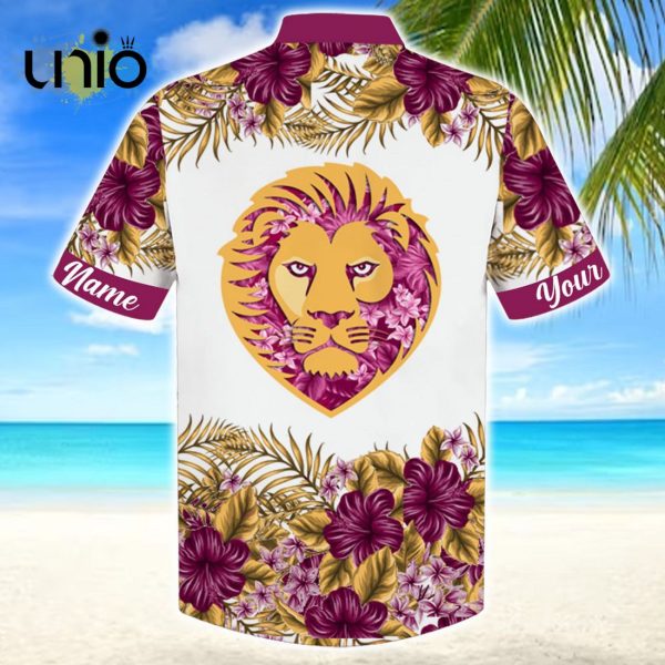 Brisbane Lions AFL Sport Personalized Tropical Hawaiian Shirt