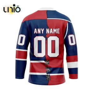 Custom Saginaw Spirit Mix Home And Retro Hockey Jersey