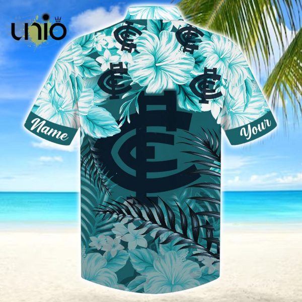 Carlton Blues AFL Sport Personalized Vacation Hawaiian Shirt