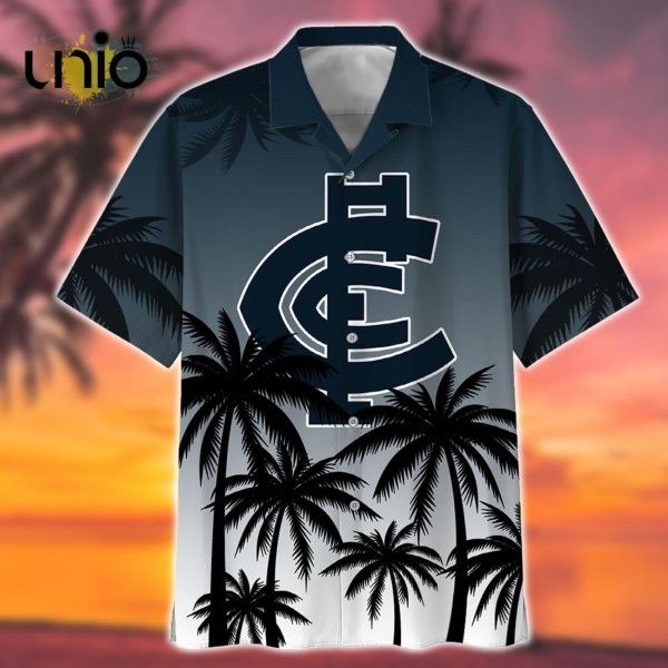 Carlton Blues AFL Sport Summer Personalized Beach Hawaiian Shirt