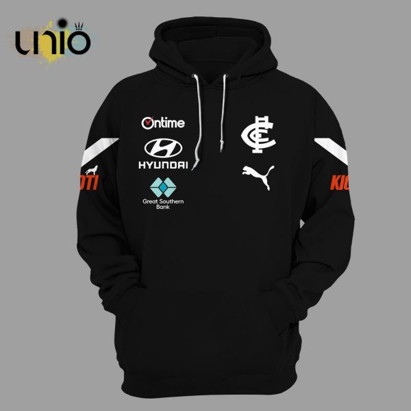 Carlton Blues Stronger AFL Together Black Hoodie