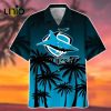 Cronulla Sharks NRL Sport Personalized Tropical Hawaiian Shirt