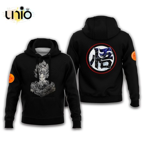 Custom Anime Dragon Ball Goku Black Fandom Hoodie 3D