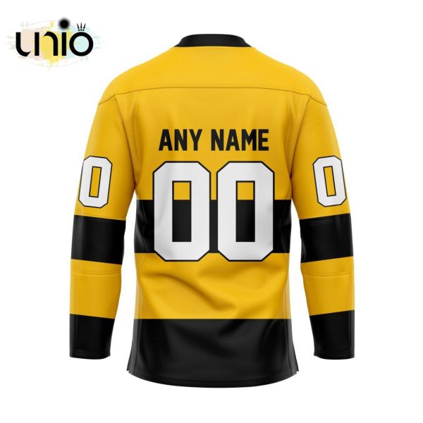 Custom Brandon Wheat Kings Reverse Retro Pattern Hockey Jersey