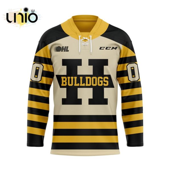 Custom Brantford Bulldogs Alternate Hockey Jersey