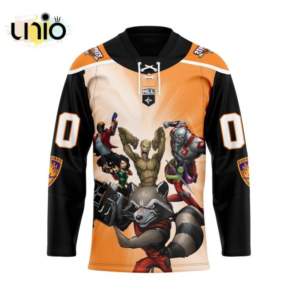 Custom Buffalo Bandits Mix Marvel Hockey Jerey