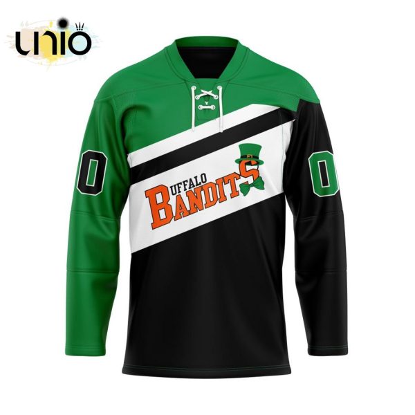 Custom Buffalo Bandits The Luck Of The Irish Hockey Jersey Concepts