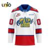 Custom Calgary Hitmen St Patrick Day Team Hockey Jersey