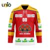 Custom EHC Biel Home Mix Away Jersey Personalized Letters Number