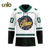 Custom Erie Otters Team Hockey Jersey For St.Patrick Day