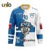 Custom Fribourg-Gottéron Home Jersey Personalized Letters Number