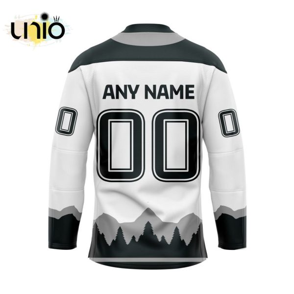 Custom Everett Silvertips Away Hockey Jersey