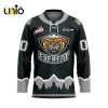 Custom Everett Silvertips Mix Home And Away Hockey Jersey