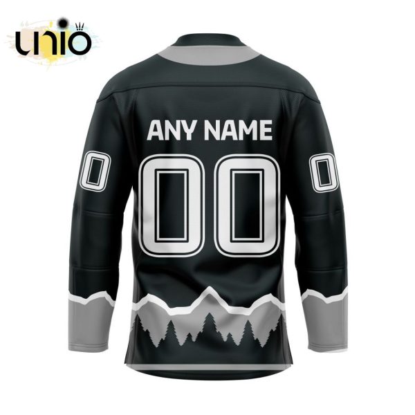 Custom Everett Silvertips Home Hockey Jersey