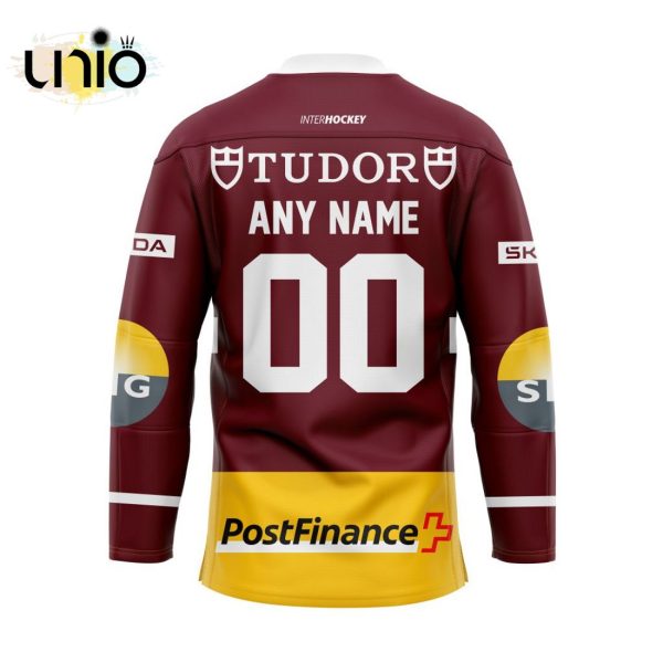 Custom Genève-Servette HC Home Jersey Personalized Letters Number