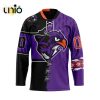 Custom Flint Firebirds Alternate Hockey Jersey