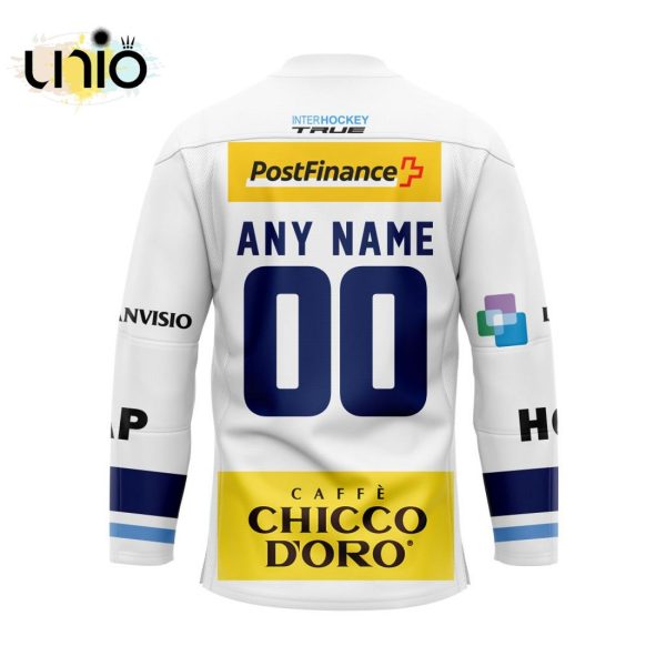 Custom HC Ambrì-Piotta Away Hockey Jersey