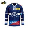 Custom HC Ambrì-Piotta Home Mix Away Jersey Personalized Letters Number