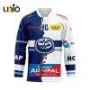 Custom HC Davos Home Jersey Personalized Letters Number