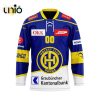 Custom HC Ambrì-Piotta Home Mix Away Jersey Personalized Letters Number