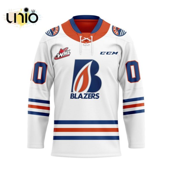 Custom Kamloops Blazers Away Hockey Jersey