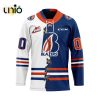 Custom Kamloops Blazers Away Hockey Jersey