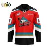 Custom Kelowna Rockets St Patrick Day Team Hockey Jersey