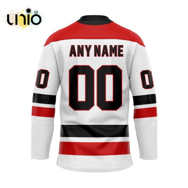 Custom Moose Jaw Warriors Away Hockey Jersey