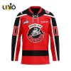 Custom Mississauga Steelheads Team Hockey Jersey For St.Patrick Day